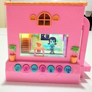Pixel Chix 2005 Pink Orange Loft House w Pool Interactive Virtual Toy Game